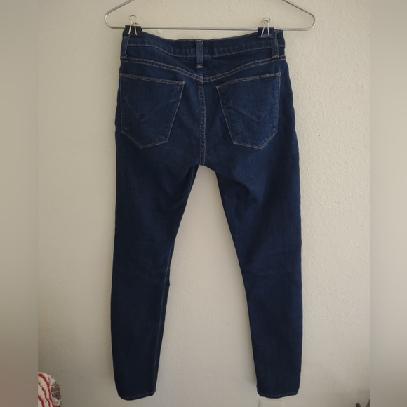 Hudson Skinny Jeans Dark Denim with Stretch Sz. 24 - Picture 4 of 8